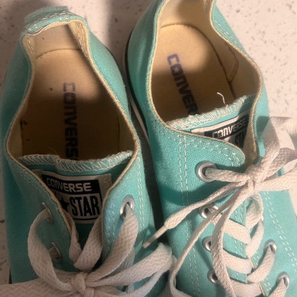 Converse Low tops. Aqua blue - Picture 4 of 4